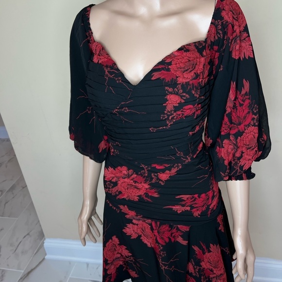 𝅺City chic floral dress - Picture 4 of 12